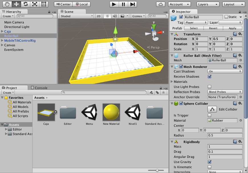 Editor de Unity